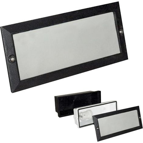 PAPILLON plafón empotrar rectangular negro , Plafón empotrar rectangular negro.- Rectangular negro. - Medidas: 23,3 cm. de ancho x 10,1 cm. de alto x 8,2 cm. de fondo.&lt