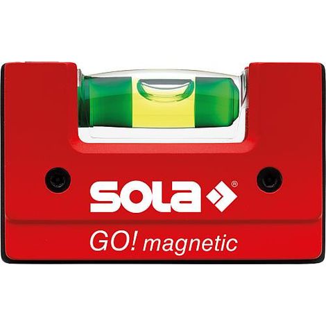 Niveau à bulle magnétique Sola GO magnetic (1/4)