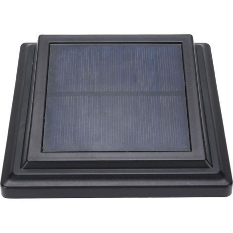 Lumière de gouttière à énergie solaire LED IP65, résistante à la pluie, du crépuscule à l'aube, pour terrasse, clôture, mur, escaliers, décoration de cour (1/5)
