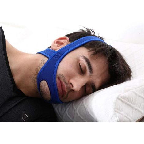 Mentonnière réglable anti-ronflement et anti-ronflement pour dormir (1/5)
