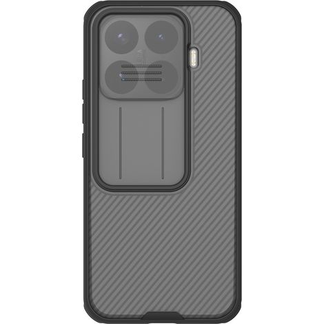 Custodia fumé per Xiaomi 17T, Nillkin Camshield Pro, nera (1/5)