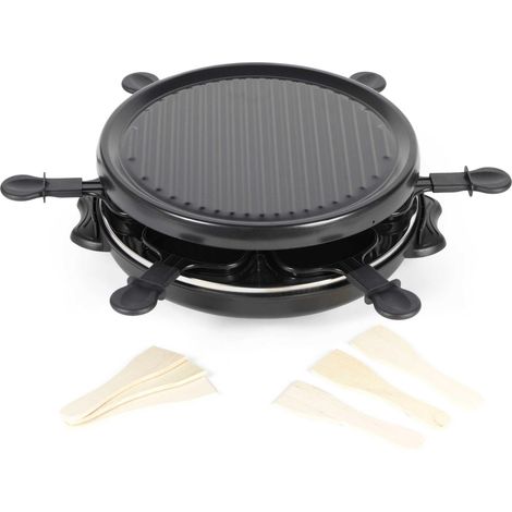 Grill raclette de table 800 W, pierre 29 x 29 cm (1/5)