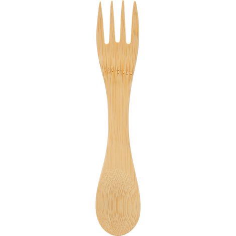 2-in-1 hitzebeständiger Löffel/Gabel für die Küche zu Hause und die Gastronomie – 16,8 x 3 x 2,8 cm (1/5)
