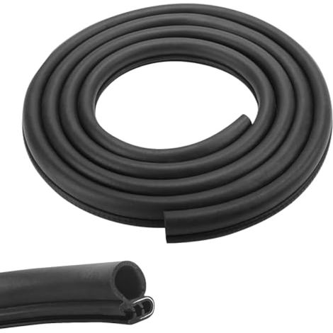 Joint de porte de voiture, profilé en U, 28 x 16 mm, protection des bords 3M, bande d'étanchéité universelle, pour voiture, camion et bateau, insonorisé, étanche et absorbant les chocs, 3 m (1/5)