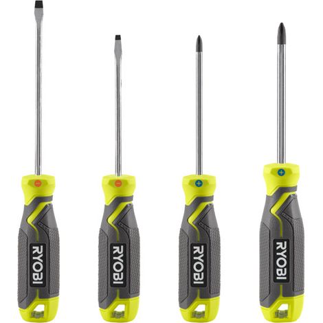 Ryobi 4pc Screwdriver Set RHSDS4PC