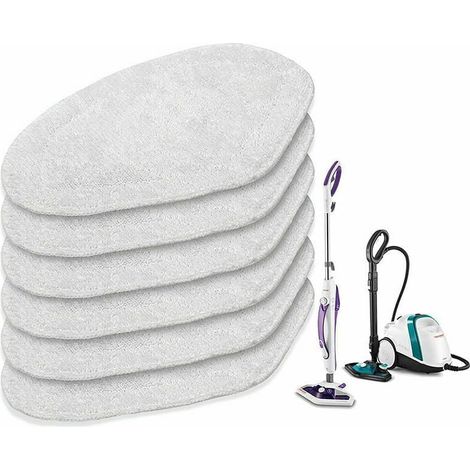 6 piezas Cepillo de repuesto Polti Vaporetto Vaporforce, Smart 35Mop, Smart 40Mop Producto original