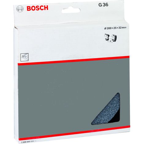 Piedra afilar: 200x25x32mm G36  BOSCH 2608600111