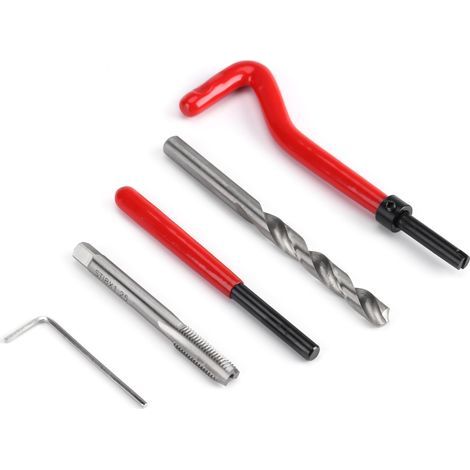 M8 Gewindereparaturset – 30-teilig für Autoreparatur-Handwerkzeuge (1/4)