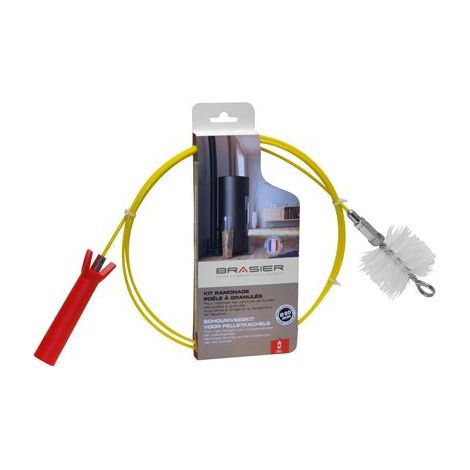 Kit de ramonage ISOTIP - Special pellets - Flexible Brosse nylon Ø80 mm - 001817