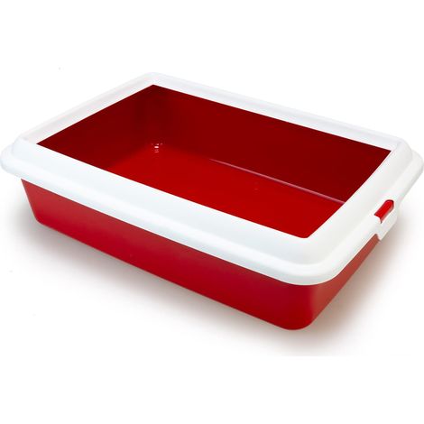 ARQUIVET Toilette per gatti - Hydra - Toilette per gattini o animali domestici - Toilette in plastica per gatti - Formato aperto - 43 x 31 x 12 cm (1/5)