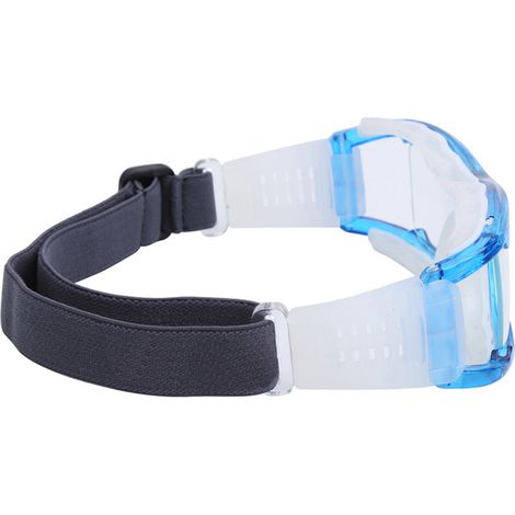 Lunettes de sécurité Anlorr pour sports de plein air, respirantes et de protection, idéales pour le tennis et le basketball (bleu). (1/5)