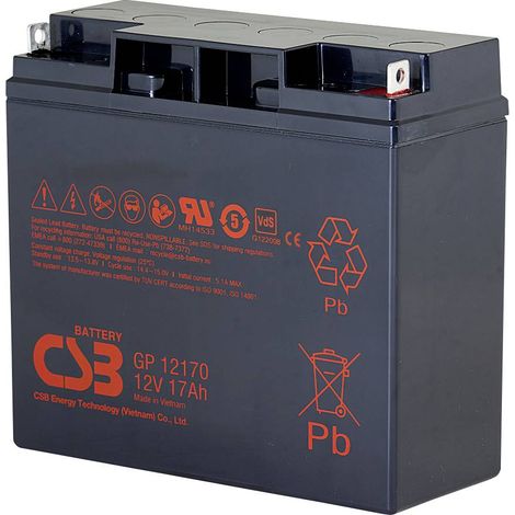 CSB GP12170 12V 17Ah (1/2)