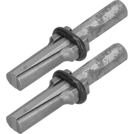 Lot de 2 coins de serrage robustes de 14 mm pour fendeur de pierres en acier rapide. (1/5)