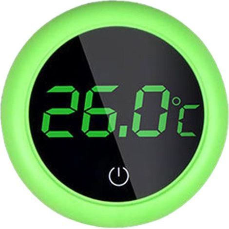 Selbstklebendes digitales LED-Touchscreen-Aquarienthermometer für Fische (1/4)