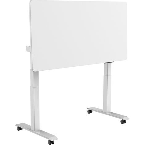 Escritorio regulable eléctricamente - 160x80 cm - Blanco