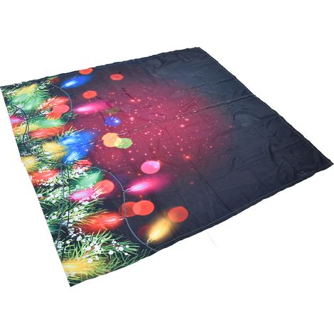 Rideau de Noël 20, motif créatif 3D numérique, occultant haute qualité, 170x200 cm, décoration festive (1/5)