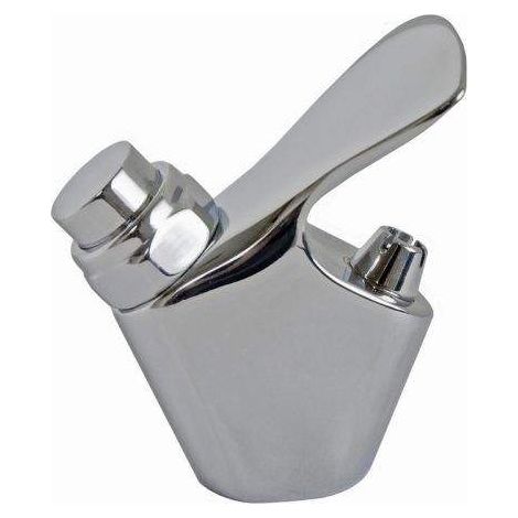 Robinet avec bouton poussoir et fermeture instantanée Idral 02178 Chromé (1/3)