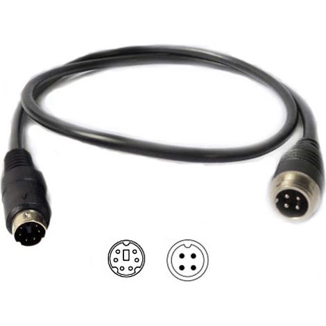 Adaptador de reducción de cámara para WAECO DOMETIC (versión anterior) 6-PIN/4-PIN