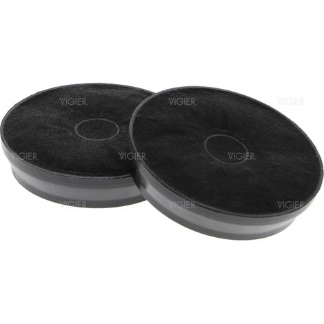 Lot de 2 filtres charbon ACM14 145x30mm (49011548, 9179183012) Hotte AIRLUX, ARISTON HOTPOINT, AYA, BEKO, CANDY, ELCOLUX, FAR, FRANCIA, GERMANIA, GLEM, INDESIT, LEISURE, PROLINE, ROSIERES, SAMSUNG, SO (1/5)