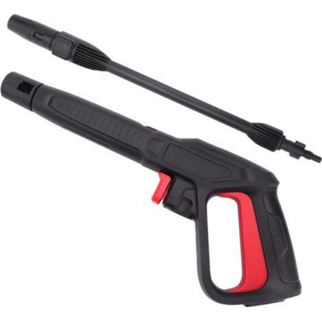 Pistolet de pulvérisation de rechange avec lance, compatible avec certains nettoyeurs haute pression Black & Decker, Annovi Reverberi AR, Bosch, Mac Allister et Cecotec.