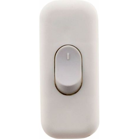 Interrupteur 2A Bipolaire Blanc