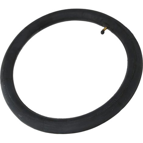 Chambre à air en caoutchouc butyle pour vélo électrique avec valve métallique coudée - Accessoires pour vélos électriques (16 x 2,125) (1/5)