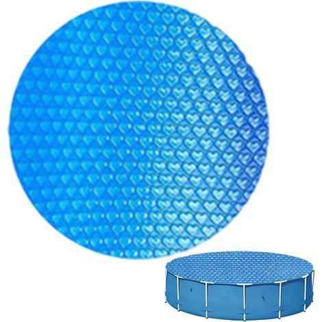 Bâche à Bulles pou Piscine onde 180 cm Bâche Solaie de 10 mm d'épaisseu Découpe individuelle Chauffage de Piscine pou Eau Chaude (1/4)