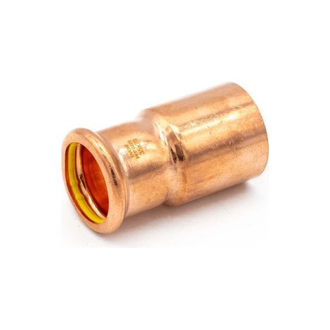 PrimaPress 35x28mm Copper Press Gas Reducer Fitting - WRAS Approved (1/2)