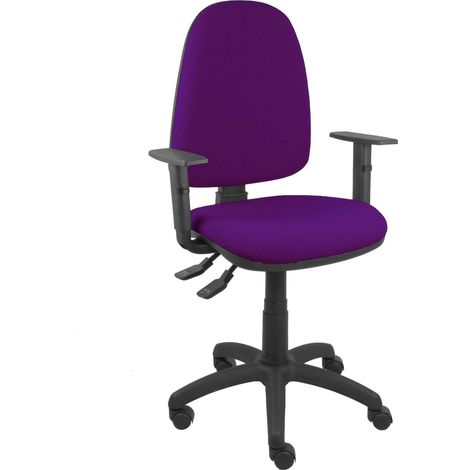 Sedia Ayna S bali viola con braccioli regolabili