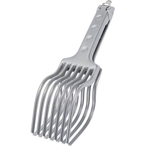 Westmark Pinza per arrosto/per tagliare, Con blocco, Alluminio pressofuso, Tranchetta, Argento, 63002260 (1/4)