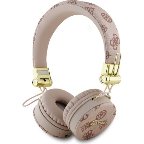 Guess ENC Peony Script Brown Bluetooth On-Ear-Kopfhörer (1/4)