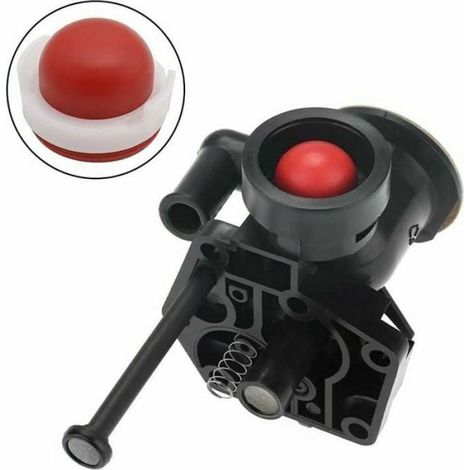 Pompe damorage en plastique silicone poire damorage de carburateur pour tondeuse gazon Briggs couleurs multiples Largeight (1/4)