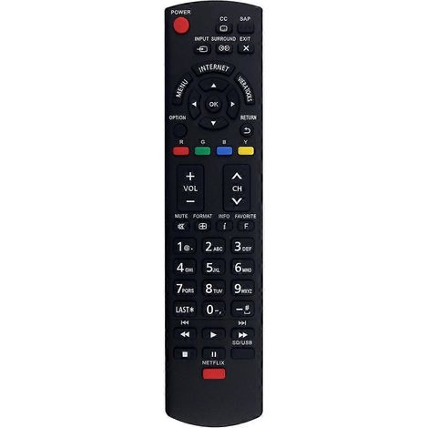 N2QAYB000779 Ersatzfernbedienung für Panasonic-Fernseher (1/5)