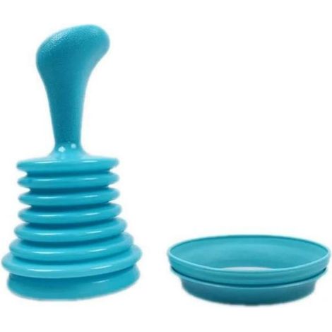 1 Déboucheur, conception ventouse, matériau PVC, pour toilettes et éviers (1/4)