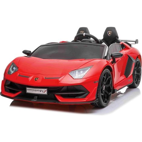 Licensed Lamborghini SVJ 24V Drift Model Ride On Electric Car Red (1/5)