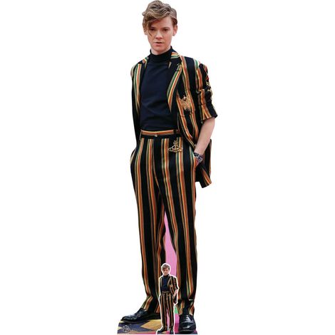 Figurine en carton Thomas Brodie-Sangster acteur - Haut 179 cm (1/5)
