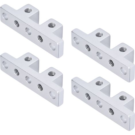 Support de montage à 90° en aluminium à double extrémité (4 pièces) pour robot 3205‑0001‑0004 (1/5)