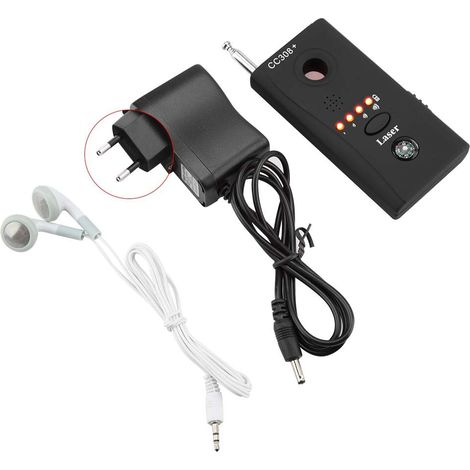MHz - 6,5 GHz - Wireless - Rilevatore di allarme anti-spia RF wireless - Interruttore di segnale per telecamera sospesa - 110 – 220 V (spina UE).