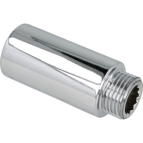 Rallonge de robinet 1/2'' x 40 mm laiton chromé