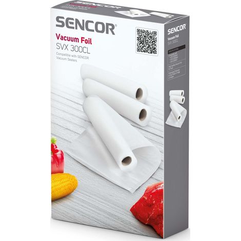 Vakuumfolie sencor svx 300cl transparent 20 x 200 cm