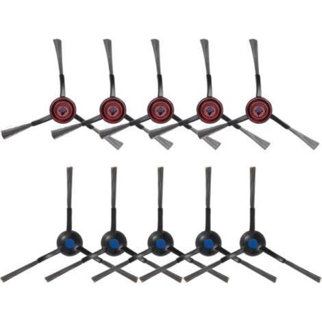 10 Brosses Latérales pour Aspirateur Robot - Pièces Détachées Universelles - Accessoires de Nettoyage-AUTRES (1/5)