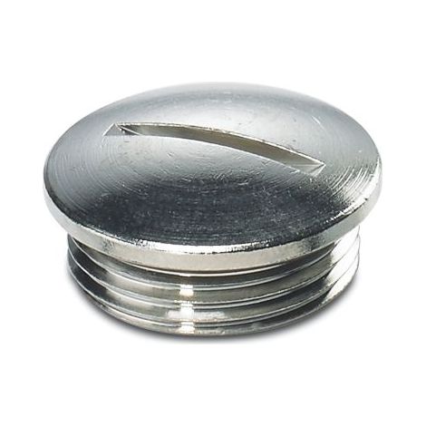 Bouchon obturateur Phoenix Contact PG11 - 20mm en Laiton nickelé, IP68