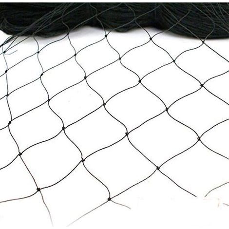 Filet Anti Oiseaux Filet Poules pour Protection Jardin Plantes Arbre,157.5m,noir (1/3)