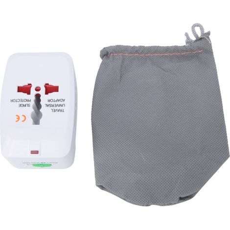 Universeller USB-Reiseadapter mit feuerhemmendem ABS-Gehäuse, 100–240 V Wechselstrom, 10 A (1/5)