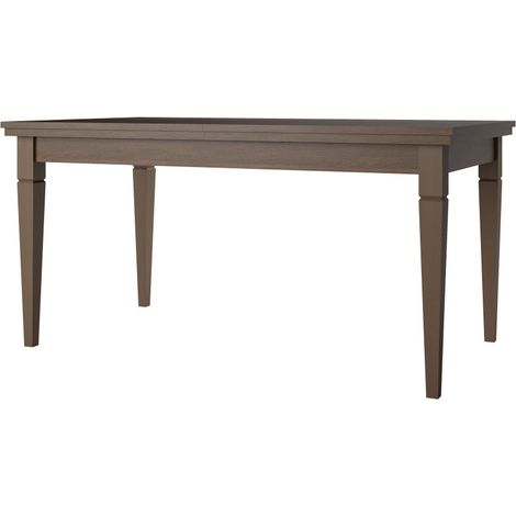 Table à manger extensible VOLTERRA 160/240cm - Marron (1/5)
