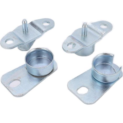 4-teiliges Heckklappenscharnier-Set 38642 15078745 15074253 15078746 Kompatibel mit Chevrolet Silverado 1500 2500 3500 1999-2007 (1/5)