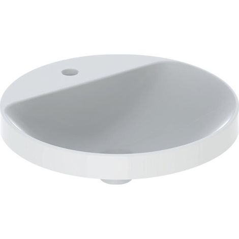 Geberit VariForm lavabo encastré rond, 480mm, avec trou pour (1/2)