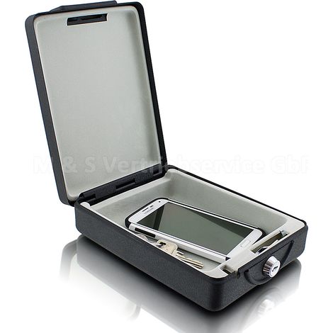 Bituxx Reisesafe Autosafe Carsafe Autotresor Tresor Kassette für Auto LKW Wohnmobile Caravan, SCHUTZ SAFE (1/5)