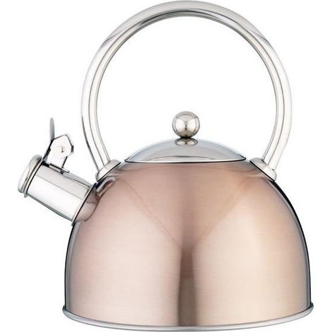Bollitore fischietto rame induzione Eva lt 1,8