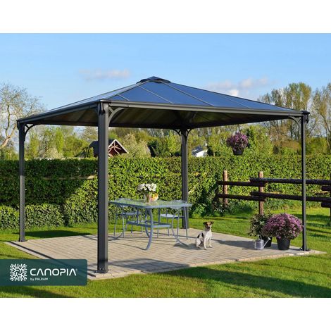 Canopia Palermo Gazebo in Alluminio 3.6X3.6 m (1/5)